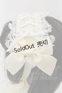 画像4: LOLITA他 / はしごレースヘッドドレス  イエロー O-24-12-21-056-LO-AC-IG-OS