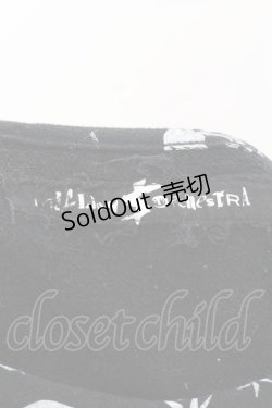 画像3: million dollar orchestra / 総柄Tシャツ  ブラック O-24-12-25-036-PU-TO-OW-ZT124
