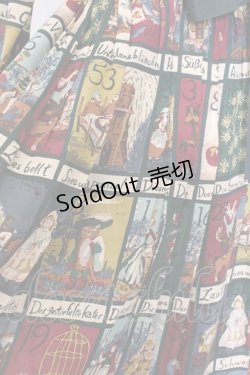 画像3: 【SALE】Jane Marple / Fairy tale cardsのワンピース M グリーン O-24-12-25-074-JM-OP-IG-ZT261