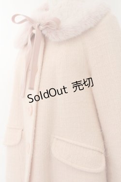 画像2: Leur Getter / ツイードコート  ピンク O-24-12-25-079-LU-CO-IG-OS