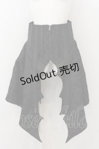 Qutie Frash / 蝙蝠ラップコルセット  ブラック O-24-12-25-129-QU-SK-YM-OS