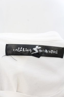 画像5: million dollar orchestra / グラフィックptTシャツ F ホワイト O-24-12-25-013-PU-TO-OW-ZT124