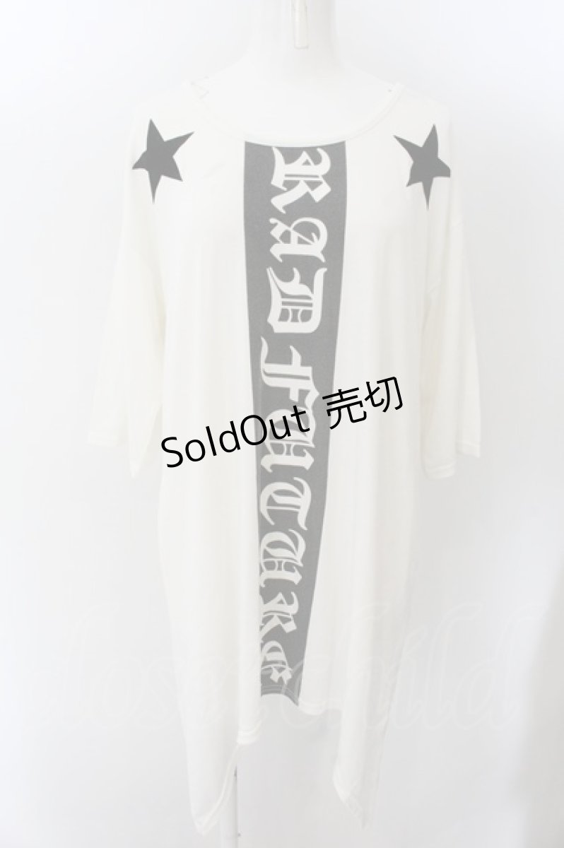 画像1: 【SALE】GLAD NEWS / ウイング変形カットソー F シロ O-24-12-25-021-GL-TO-OW-ZT396 (1)