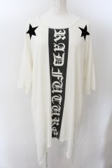 GLAD NEWS / ウイング変形カットソー F シロ O-24-12-25-021-GL-TO-OW-ZT396