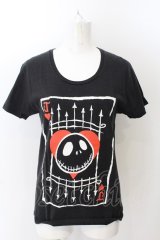 SuG / スピンズコラボTシャツ S ブラック O-24-12-25-022-PU-TO-OW-ZT124