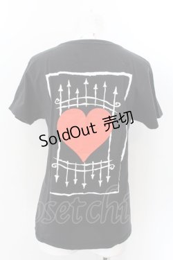 画像2: SuG / スピンズコラボTシャツ S ブラック O-24-12-25-022-PU-TO-OW-ZT124