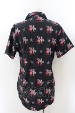 画像3: 【SALE】million dollar orchestra / スーパーマンptシャツ F ブラック O-24-12-25-024-PU-BL-OW-ZT124 (3)