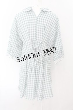 画像2: axes femme / ウエストタック入りチュニ M グリーン O-24-12-26-054-AX-OP-OW-OS
