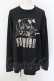 画像1: NieR Clothing / キャラクターptカットソー LL キャラクターロゴ（ブラック） O-24-12-26-060-PU-TO-OW-ZT388 (1)