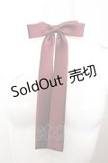 Deorart / ワンタッチリボンネクタイ  ワイン O-24-12-27-063-PU-ZA-OW-ZT445-F006