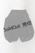 Deorart / ベルト付王子パンツ M ブラック O-24-12-27-002-PU-PA-OW-OS