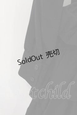 画像2: PEACE NOW / つけ襟付きティアードワンピース M ブラック O-24-12-27-016-PU-OP-OW-ZY