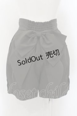 画像3: ATELIER BOZ / ストライプショートパンツ  グレー×ブラック O-24-12-29-002-EL-PA-IG-OS