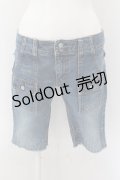 HYSTERIC GLAMOUR / ポケットハーフデニムパンツ S インディゴ O-24-12-30-001-PU-PA-IG-ZT244