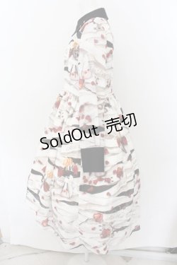画像3: ALICE and the PIRATES / Therapy〜君と僕を繋ぐ包帯〜柄シャツワンピース  シロ×クロ O-24-12-30-009-PA-OP-IG-OS