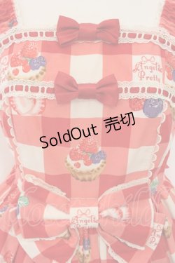 画像2: Angelic Pretty / トリプルタルトティアードジャンパースカート  アカ O-24-12-30-098-AP-OP-OW-OS