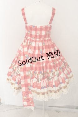 画像5: Angelic Pretty / トリプルタルトティアードジャンパースカート  アカ O-24-12-30-098-AP-OP-OW-OS