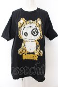 NieR Clothing / NieRちゃんptTシャツ XL 虎NieRちゃん（ブラック） O-24-12-31-1044-PU-TO-OW-ZT243