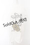 NieR Clothing / NieRちゃんptTシャツ XL なんでやねん（ホワイト） O-24-12-31-1045-PU-TO-OW-ZT243