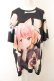 画像1: NieR Clothing / 【ももしき×NieR Clothing】コラボデザインBLACK CUTSEW F ブラック O-24-12-31-1052-PU-TS-OW-ZT277 (1)