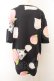 画像2: NieR Clothing / 【ももしき×NieR Clothing】コラボデザインBLACK CUTSEW F ブラック O-24-12-31-1052-PU-TS-OW-ZT277 (2)