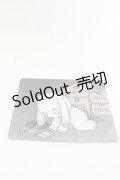 NieR Clothing / マウスパッド  沼深すぎ（グレー系） O-24-12-31-1144-PU-ZA-OW-ZT394-F002