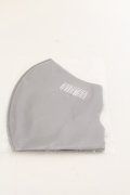 NieR Clothing / 手洗い可能エコマスク  バーコード（グレー） O-24-12-31-1148-PU-ZA-OW-ZT394