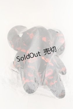 画像1: 【SALE】NieR CLOTHING / ぬいぐるみ  薬柄（ブラック） O-24-12-31-1151-PU-ZA-OW-ZT335