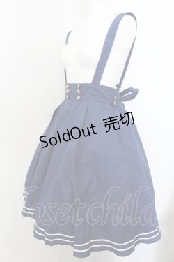 画像2: metamorphose / セーラータックスカート 1 ネイビー O-25-01-06-005-ME-SK-OW-OS
