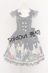 metamorphose / night carnivalリボンジャンパースカート  紺系 O-25-01-06-006-ME-OP-OW-OS