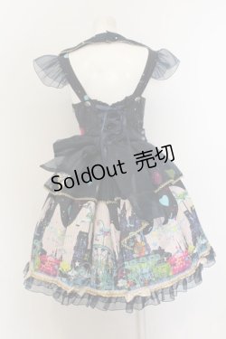 画像4: metamorphose / night carnivalリボンジャンパースカート  紺系 O-25-01-06-006-ME-OP-OW-OS