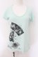 画像1: PEACE NOW / トランププリントTシャツ M ミント O-25-01-07-059-PU-TS-IG-ZT248 (1)