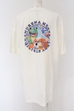 画像1: Candy Stripper / 【えむれなコラボ】CANDY MEETS EMURENA TEE 2 ホワイト O-25-01-08-042-PU-TO-IG-ZT248
