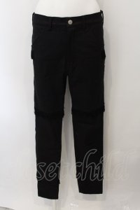 MILKBOY / フリンジ PANTS パンツ  ブラック O-25-01-09-001-MB-PA-IG-ZI