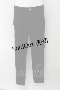MILKBOY / フリンジ PANTS パンツ  ブラック O-25-01-09-001-MB-PA-IG-ZI