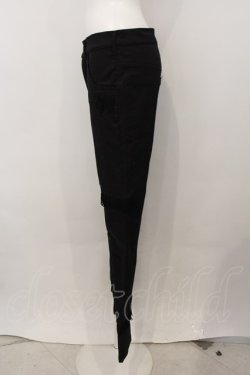 画像2: MILKBOY / フリンジ PANTS パンツ  ブラック O-25-01-09-001-MB-PA-IG-ZI