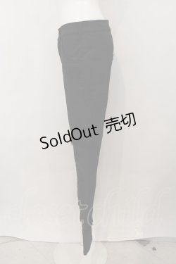 画像2: MILKBOY / フリンジ PANTS パンツ  ブラック O-25-01-09-001-MB-PA-IG-ZI