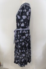 画像2: Jane Marple / Bonjour Millefleursのコレットドレス M ネイビー O-25-01-09-025-JM-OP-IG-ZT358 (2)