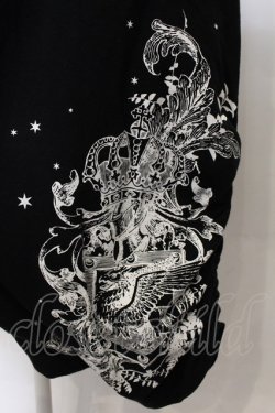 画像2: ALGONQUINS / Classic frame プリント ハーレム パンツ  ブラック O-25-01-09-003-AL-PA-IG-ZI