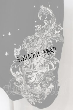 画像2: ALGONQUINS / Classic frame プリント ハーレム パンツ  ブラック O-25-01-09-003-AL-PA-IG-ZI