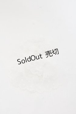 画像2: axes femme kawaii / ファンシーリボンお袖留め  シロ O-25-01-10-014-AX-ZA-OW-OS