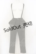 axes femme POETIQUE / パイピングペプラムパンツ M グリーン O-25-01-10-024-AX-PA-IG-OS