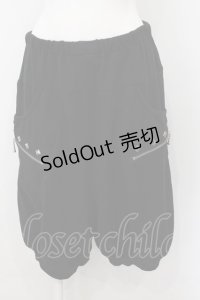 ALGONQUINS / スタッズバルーンパンツ  ブラック O-25-01-13-001-AL-PA-IG-ZT302