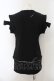 画像3: GLAVIL / スカルチェリーカットオフTシャツ  ブラック O-25-01-13-039-PU-TS-IG-ZT277 (3)