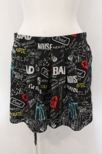 WORLD WIDE LOVE！(Rydia) / ハンドドロープリーツパンツ 1 ブラック O-25-01-13-040-PU-PA-IG-ZT277