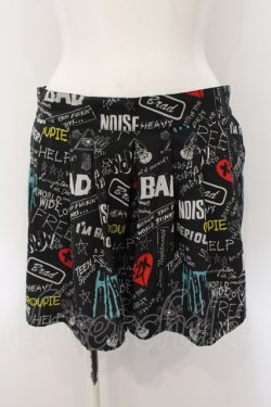 画像1: WORLD WIDE LOVE！(Rydia) / ハンドドロープリーツパンツ 1 ブラック O-25-01-13-040-PU-PA-IG-ZT277