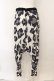 画像3: SUPER LOVERS / レオパードサルエルパンツ  ホワイト×ブラック×グレー O-25-01-13-063-PU-PA-IG-ZT277 (3)
