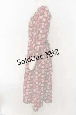 画像2: Victorian maiden / マーガレットレディドレス  ボルドー O-25-01-13-069-CL-OP-OW-OS