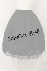 abilletage / nobleレースミディアムスカート  ブラック O-25-01-16-005-GO-SK-IG-ZI