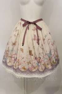 abilletage / バタフライスカート ミディアム アイボリー O-25-01-16-006-GO-SK-IG-ZI